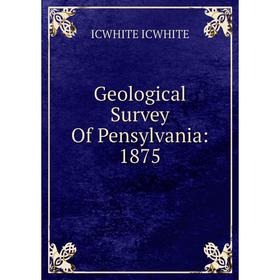 

Книга Geological Survey Of Pensylvania: 1875. ICWHITE ICWHITE