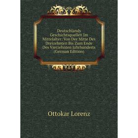 

Книга Deutschlands Geschichtsquellen Im Mittelalter