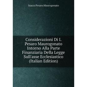 

Книга Considerazioni Di I.