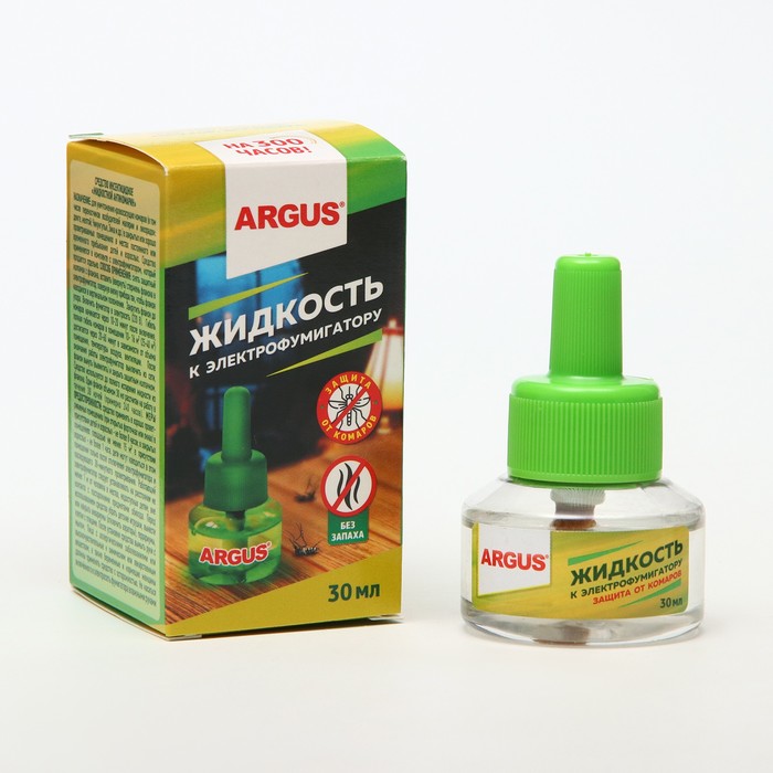 

Дополнительный флакон-жидкость ARGUS 45 ночей БЕЗ ЗАПАХА 30 мл