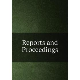 

Книга Reports and Proceedings