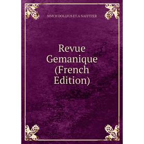 

Книга Revue Gemanique (French Edition)