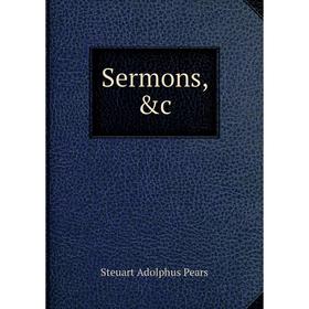 

Книга Sermons, &c