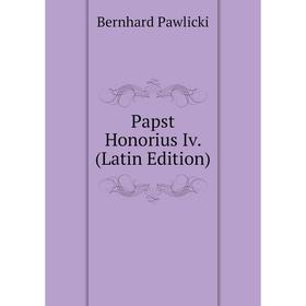 

Книга Papst Honorius Iv
