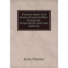 

Книга Thomas Nash Und Seine Streitschriften: Inaugural-Dissertation (German Edition)
