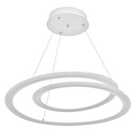 

Люстра 71010/1 LED 52Вт 4000К белый 53х53х6-106 см