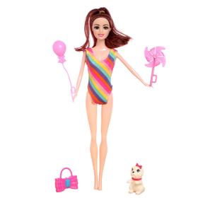 Кукла-модель «Мира» в купальнике, с аксессуарами, МИКС Ош