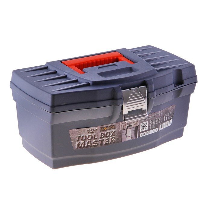 Ящик для инструментов Master Solid, цвет серо-свинцовый