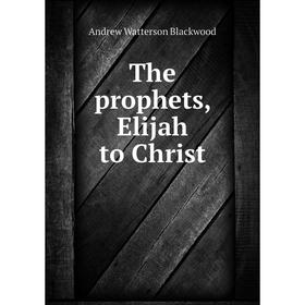 

Книга The prophets, Elijah to Christ