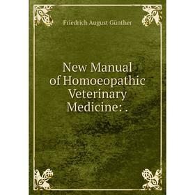 

Книга New Manual of Homoeopathic Veterinary Medicine