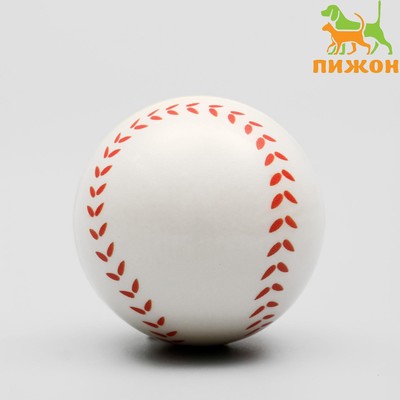 Мячик зефирный "Бейсбол", 6,3 см, микс цветов - Фото 1