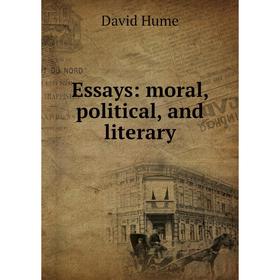 

Книга Essays: moral, political, and literary