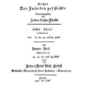 

Книга Archiv der Insectengeschichte (German Edition)