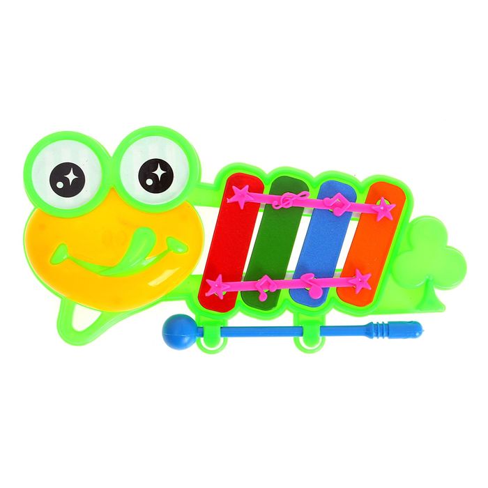 Металлофон "Гусеничка", МИКС