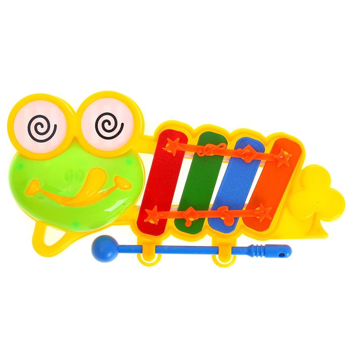 Металлофон "Гусеничка", МИКС