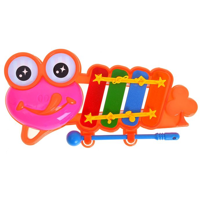 Металлофон "Гусеничка", МИКС