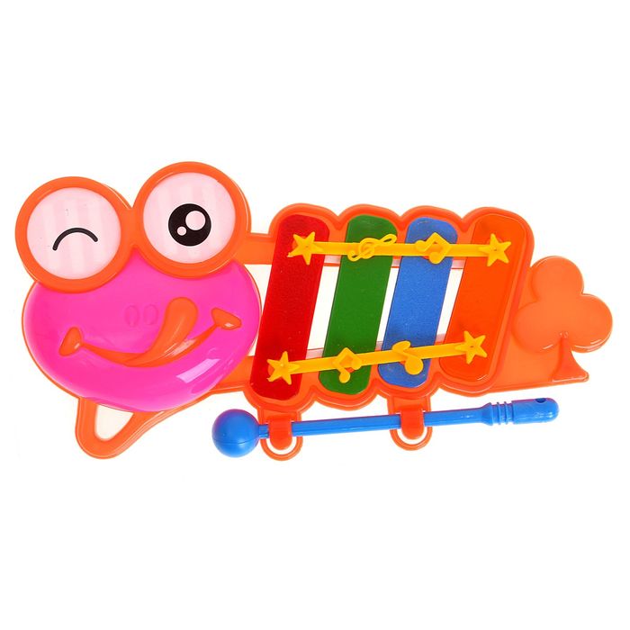 Металлофон "Гусеничка", МИКС