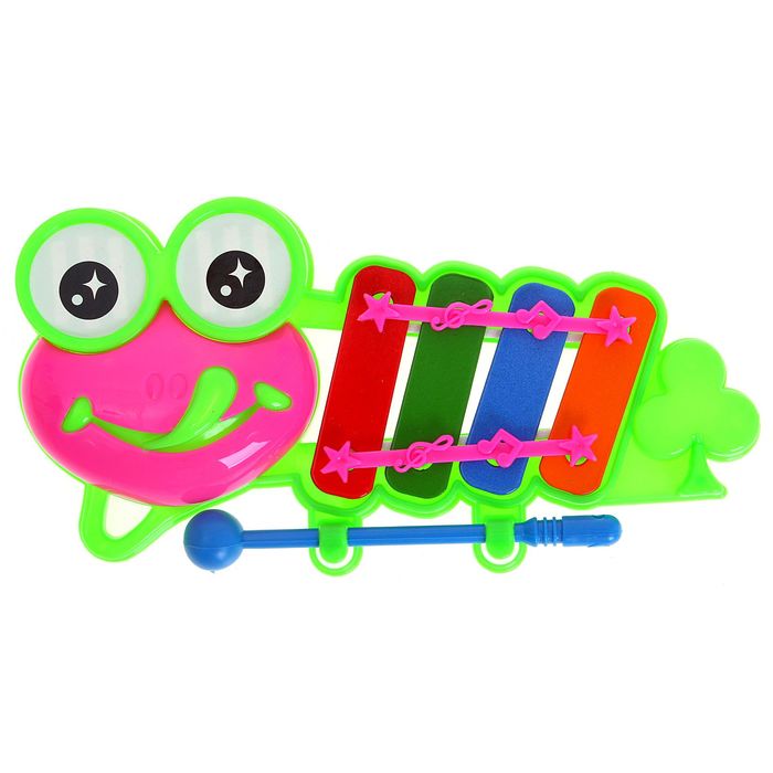 Металлофон "Гусеничка", МИКС