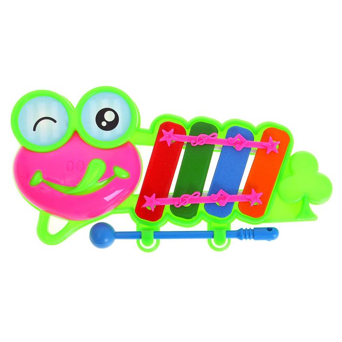 Металлофон "Гусеничка", МИКС