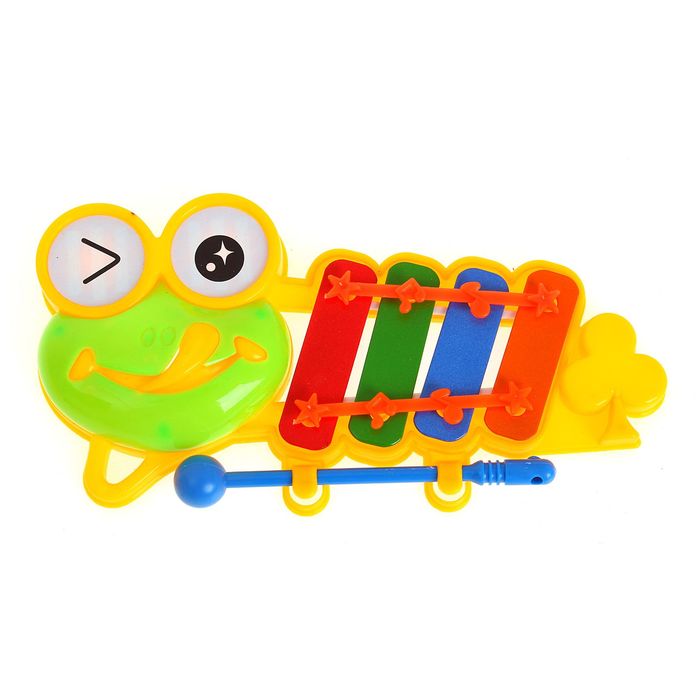 Металлофон "Гусеничка", МИКС