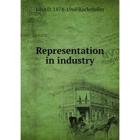 

Книга Representation in industry