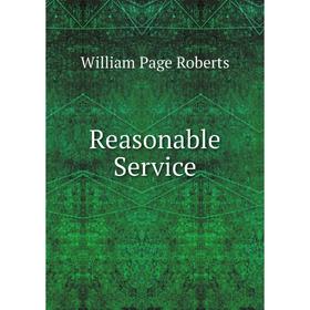 

Книга Reasonable Service
