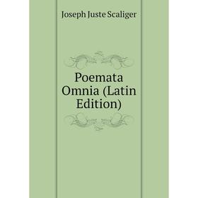 

Книга Poemata Omnia (Latin Edition)