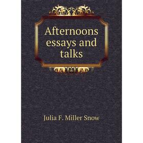 

Книга Afternoons essays and talks