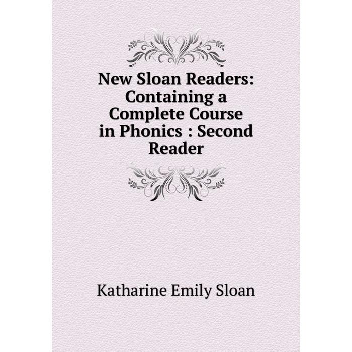 The second reading is. Sloan Reader
