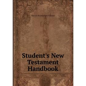 

Книга Student's New Testament Handbook