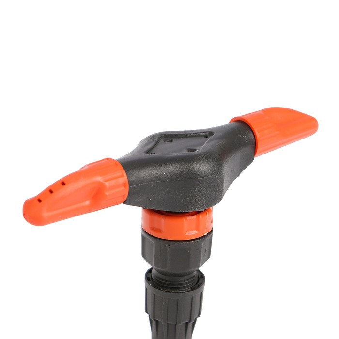 Распылитель 2-лепестковый, удлинённый, 100 см, штуцер под шланги 1/2"-3/4", металл, пластик, «Жук»