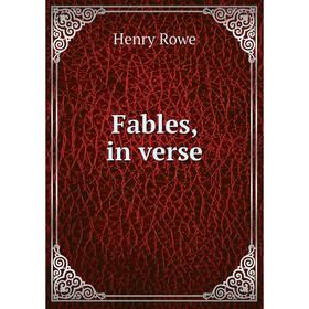 

Книга Fables, in verse