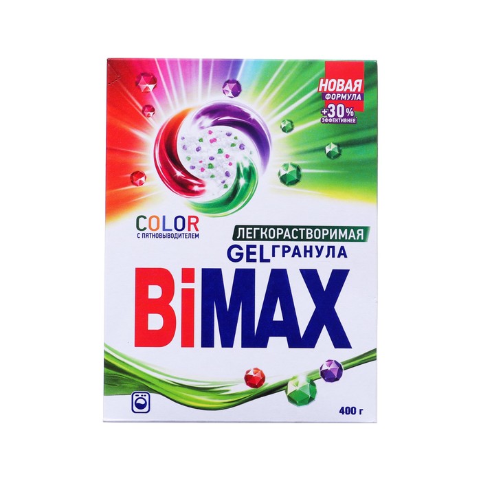 Стиральный порошок BiMax Color, автомат, 400 г стиральный порошок bimax color автомат 6 кг