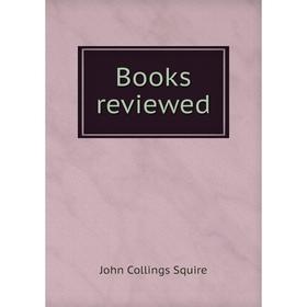 

Книга Books reviewed