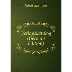 

Книга Verlagskatalog (German Edition)