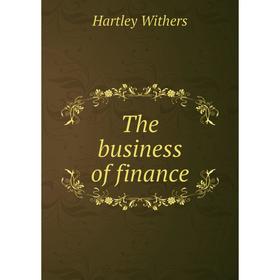 

Книга The business of finance
