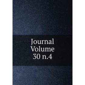 

Книга Journal Volume 30 n. 4
