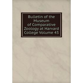 

Книга Bulletin of the Museum of Comparative Zoology at Harvard College Volume 43