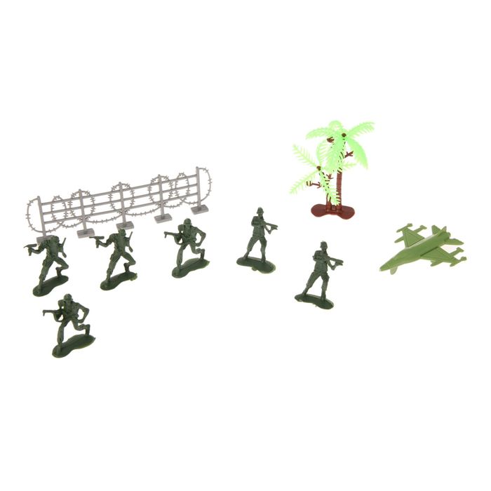 Набор солдатиков "Армия", с аксессурами, МИКС