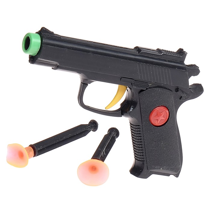 Пистолет "Крутые пушки", стреляет присосками