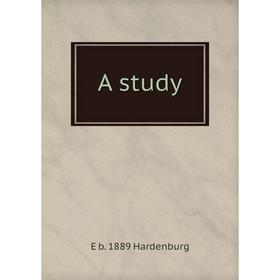 

Книга A study