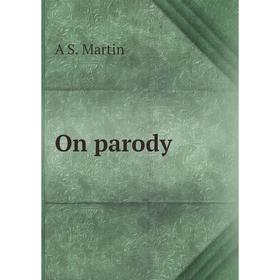 

Книга On parody