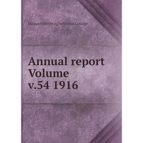 

Книга Annual report Volume v.54 1916