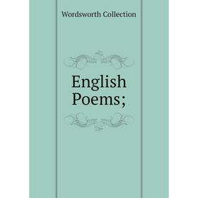 

Книга English Poems