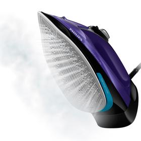 

Утюг Philips GC3925/30, 2500 Вт, подошва SteamGlide, 45 г/мин, 300 мл, чёрный/фиолетовый