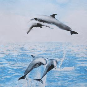 

Штора для ванной комнаты Доляна «Морская», 180×180 см, PEVA