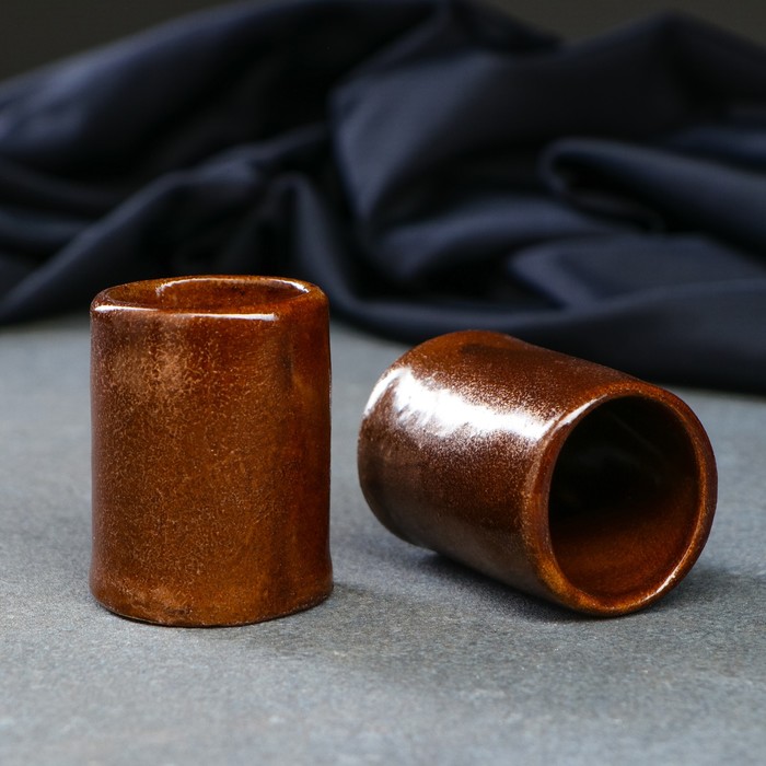 Штоф с рюмками "Пистолет за службу отечеству" 3 предмета, 0,2 л