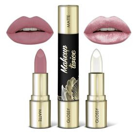 

Губная помада 2в1 Art-Visage MAKEUP TWICE, тон 522 нюдовая мечта