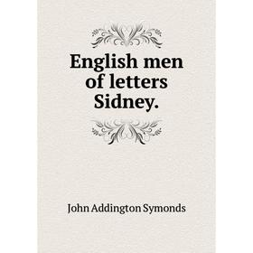 

Книга English men of letters Sidney.