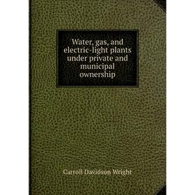 

Книга Water, gas, and electric-light plants under private and municipal ownership